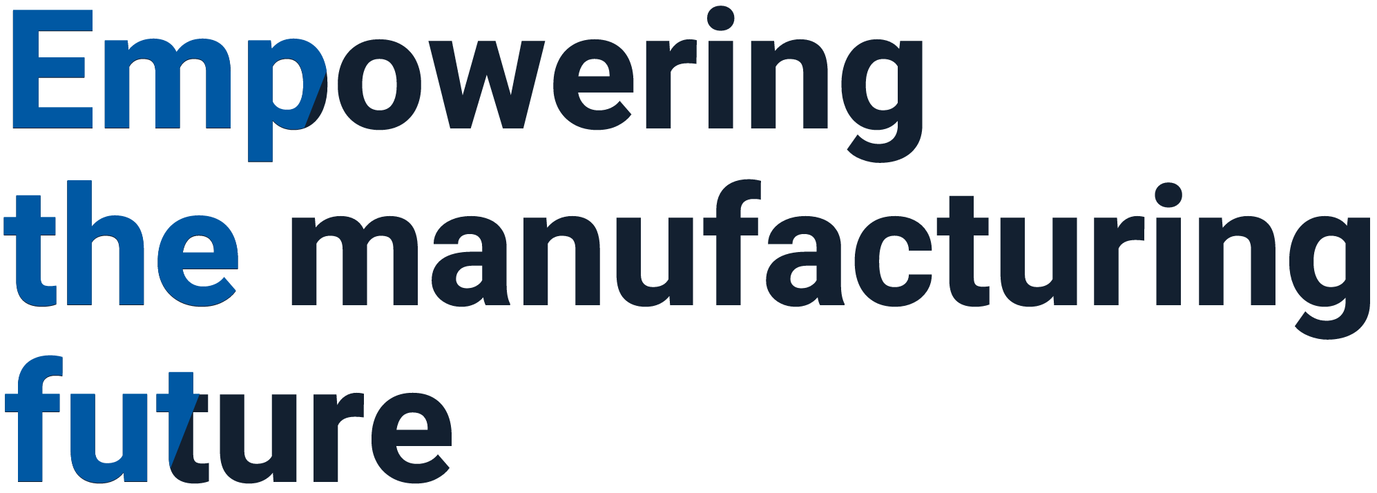 Empowering the manufacturing future